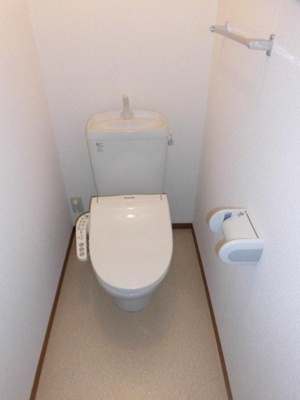 【トイレ】 | ラ・マーシャB棟 | トイレです