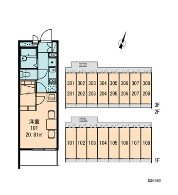 【区画図】 | エスト逆井