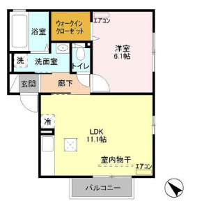 ヴィラ・ロワールの間取り