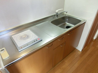 【設備】 | Collection阿倍野 | ＩＨコンロ　大き目のキッチンで使い易いです