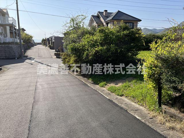 ５４４３６　岐阜市日野北土地の前面道路含む現地写真