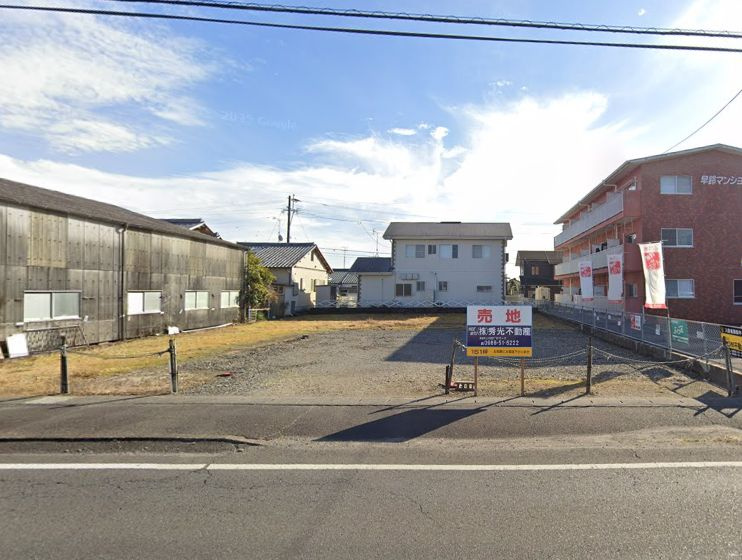 都城市早鈴町の売地の外観
