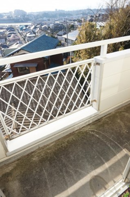 【バルコニー】 | アメニティ峰岡Ⅰ | アメニティ峰岡　バルコニー