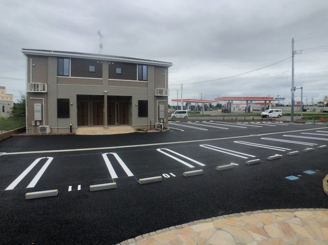 サンストーンⅡの駐車場