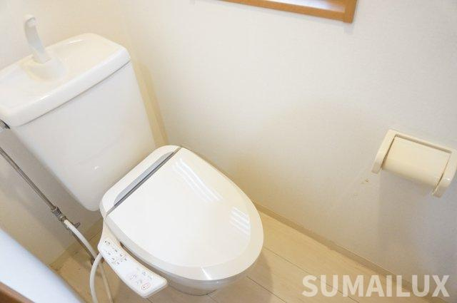 熊本市中央区黒髪１丁目の賃貸マンションのトイレ