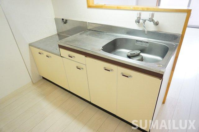 熊本市中央区黒髪１丁目の賃貸マンションのキッチン