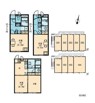 【区画図】 | レオパレスクレール籠池