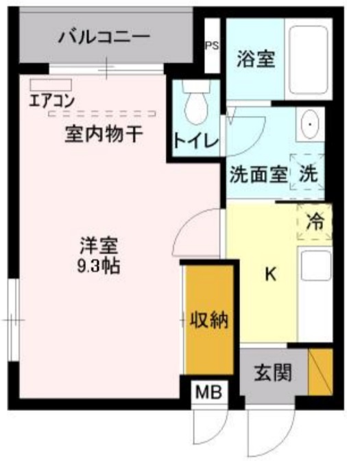 リーゾの間取り