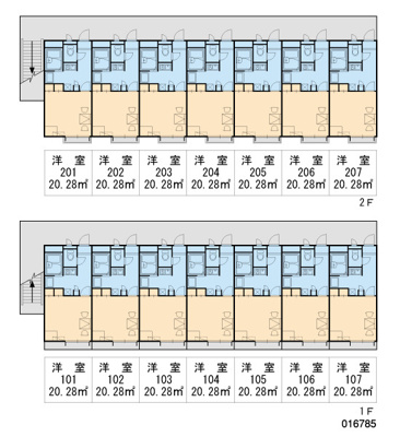 【区画図】 | レオパレス井口堂