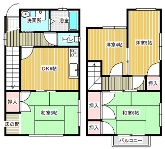 【間取り】 | 白山貸家