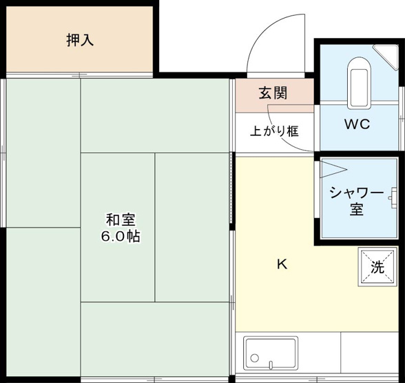 【間取り】 | 本町アパート