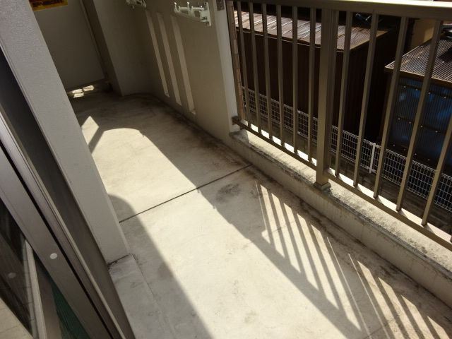 アプランドルⅣのバルコニー