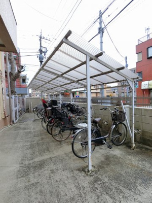 【その他共用部分】 | ニックハイム上池台 | 駐輪場