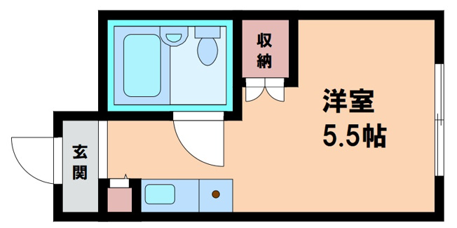 【間取り】 | パシフィック新今宮