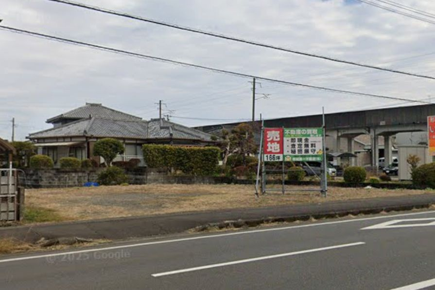 都城市宮丸町の売地の外観
