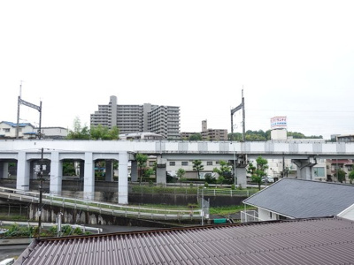 【展望】 | アーバンビュー府中八幡 | お子さんが喜ぶ新幹線も見えて、眺望もバッチリです！