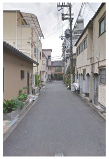 【前面道路含む現地写真】
