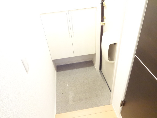 エスペランサA棟の玄関