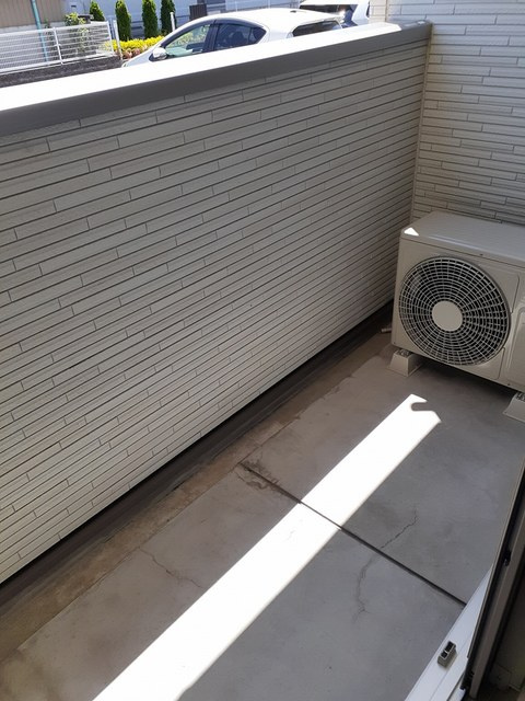 ミレニアポートのバルコニー