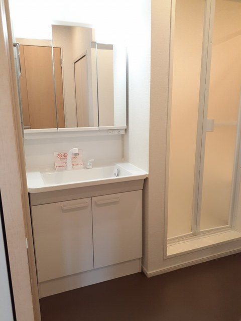 ミレニアポートの洗面所