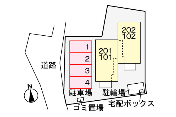 セシルの区画図