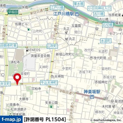 【地図】 | マンション神楽坂