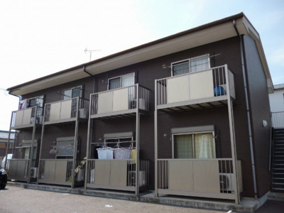 【外観】 | ハイツ藤II | 落ち着いた雰囲気の外観です