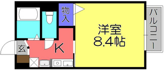 【間取り】 | ハイツ藤II