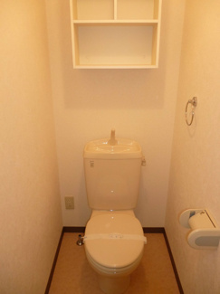 【トイレ】 | ハイツ藤II | 落ち着いたトイレです