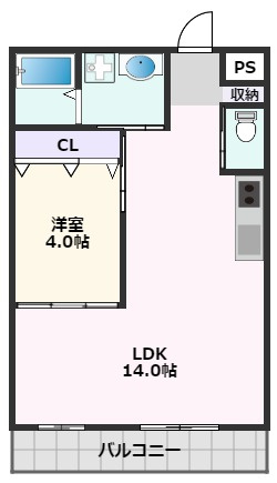 【間取り】 | アイワステーションビルⅢ号館