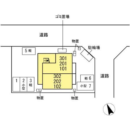 ブランシェの区画図
