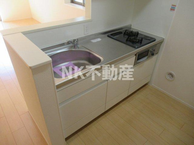 【キッチン】 | ヘーベルメゾン長瀬（長瀬賃貸） | お料理しやすいキッチンです