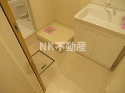 【洗面所】 | ヘーベルメゾン長瀬（長瀬賃貸） | 洗面所です