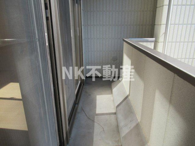 【バルコニー】 | ヘーベルメゾン長瀬（長瀬賃貸） | お洗濯にも便利なバルコニー付き