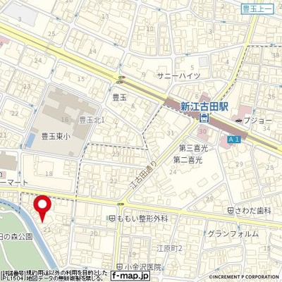 【地図】 | ヴィータローザ新江古田