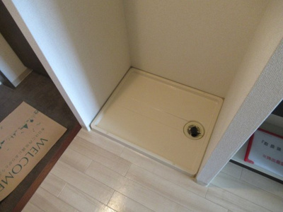 【設備】 | M・Sunrise（エム・サンライズ）（久宝寺口賃貸） | 室内洗濯機置場です