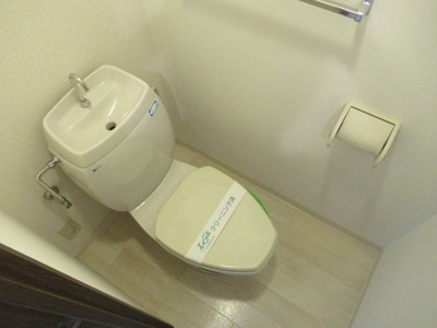 【トイレ】 | M・Sunrise（エム・サンライズ）（久宝寺口賃貸） | 落ち着いた色調のトイレです