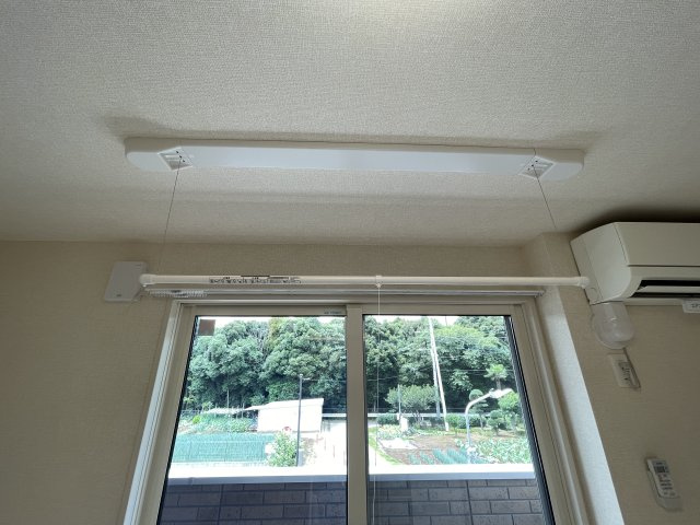 オテール・ロッシュⅠの内装|室内物干し