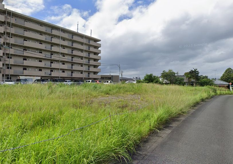 都城市立野町の売地の外観