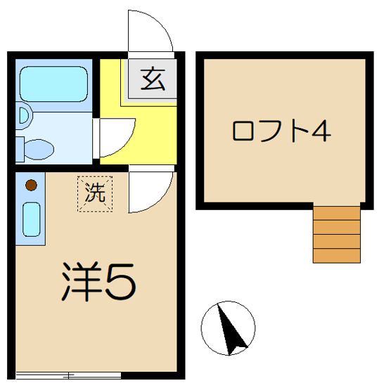 【間取り】 | プラザドゥパナーシＢ棟
