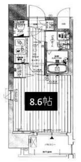 【間取り】 | レジュールアッシュ心斎橋LUXE
