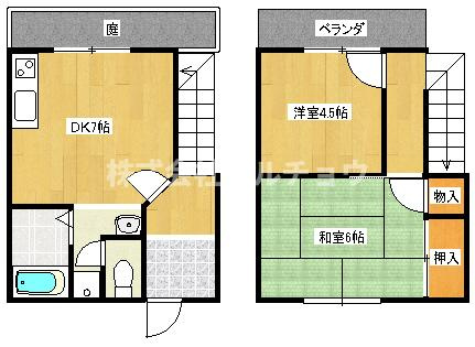 エントピアなかむらの間取り