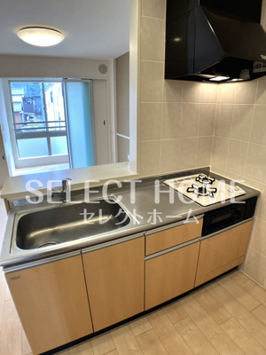 【キッチン】 | ジェミニA | コンパクトなキッチンで掃除もラクラク