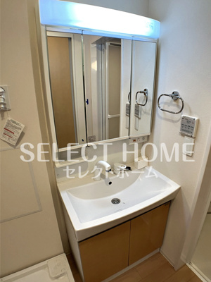 【独立洗面台】 | ジェミニA | 独立洗面化粧台が付いています