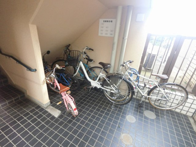 【その他共用部分】 | パークハイツ三ッ沢 | 駐輪場