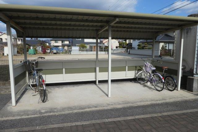 アプランドルⅡのその他共用部分|自転車置き場