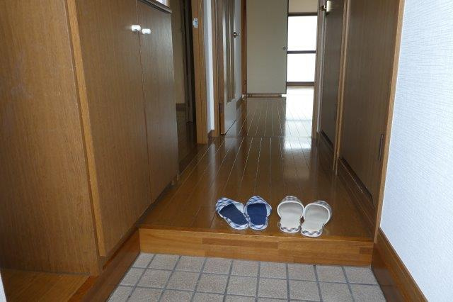 アプランドルⅡの玄関