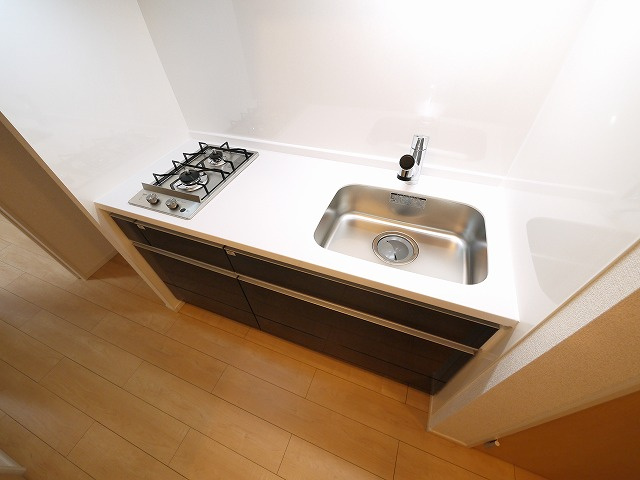 アルドゥル三条奈良Ⅱのキッチン|キッチンです
