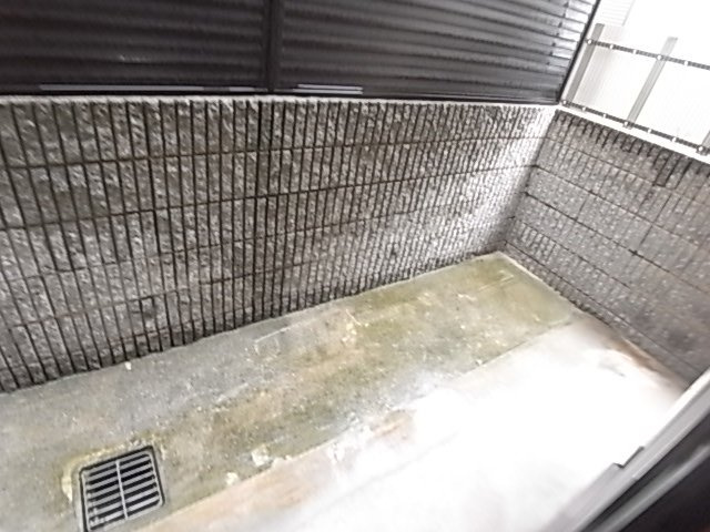 六甲ハイムのバルコニー