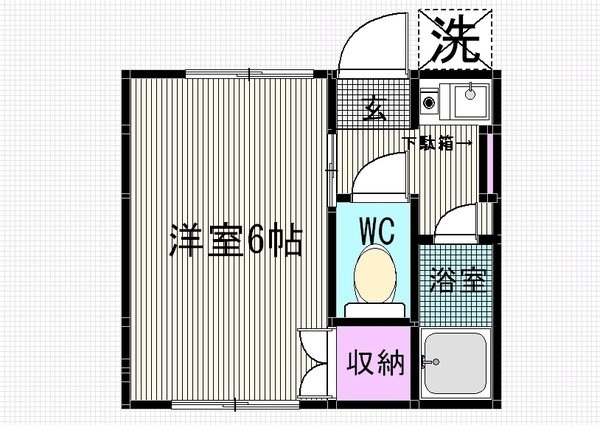 【間取り】 | マリーナコーポ